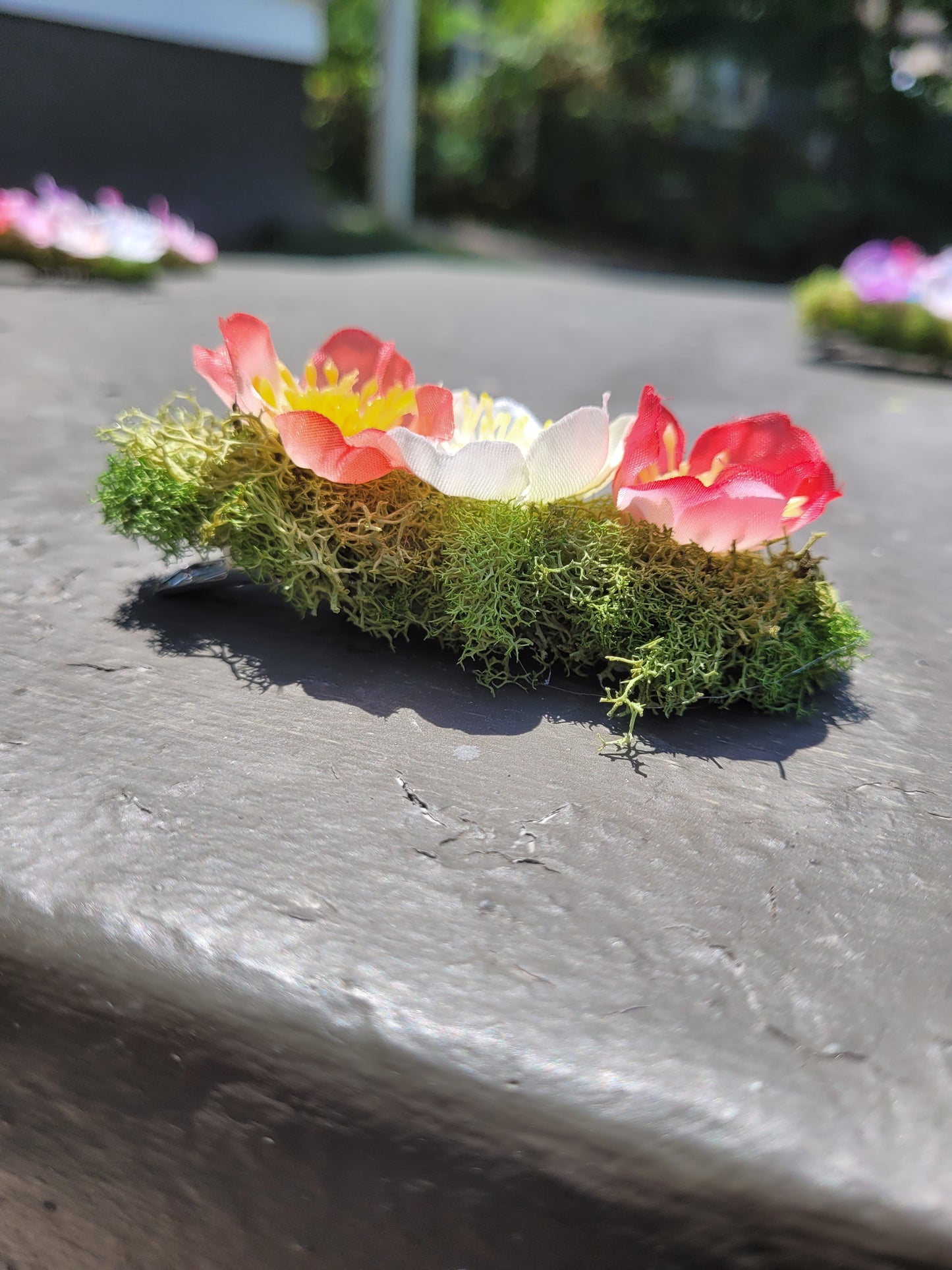 Sunburst Fairy Flower Hair Clip